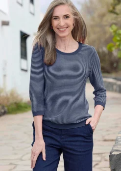 Strickpullover aus Baumwolle