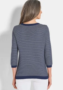 Strickpullover aus Baumwolle