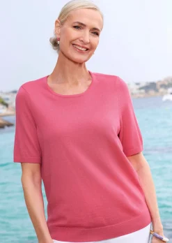 Strickpullover aus reiner Merinowolle