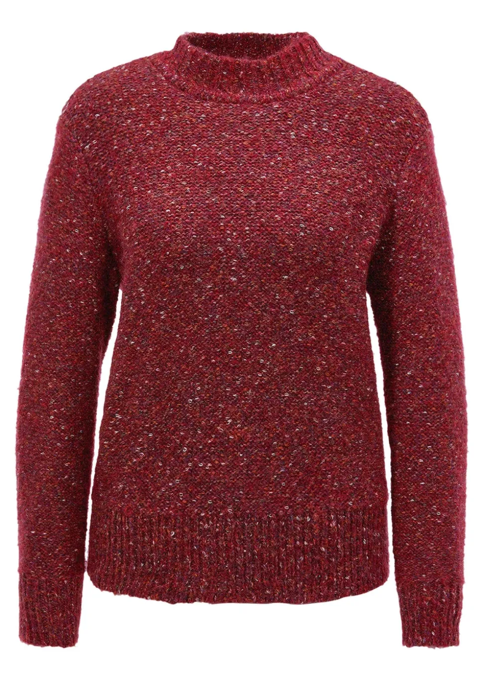 Strickpullover in Bouclé Optik