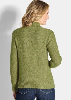 Strickpullover in Bouclé Optik
