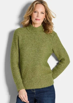 Strickpullover in Bouclé Optik