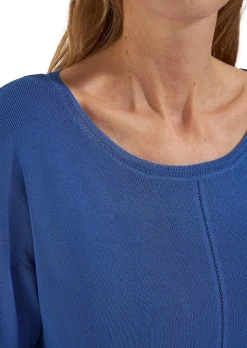 Strickpullover mit Ajourmuster