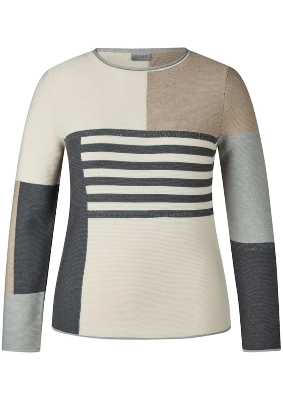 Strickpullover mit Baumwolle