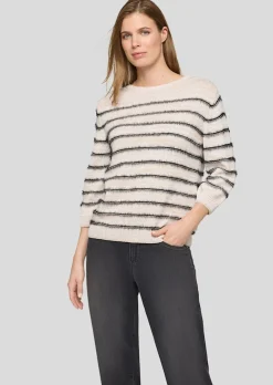 Strickpullover mit Flauschgarn