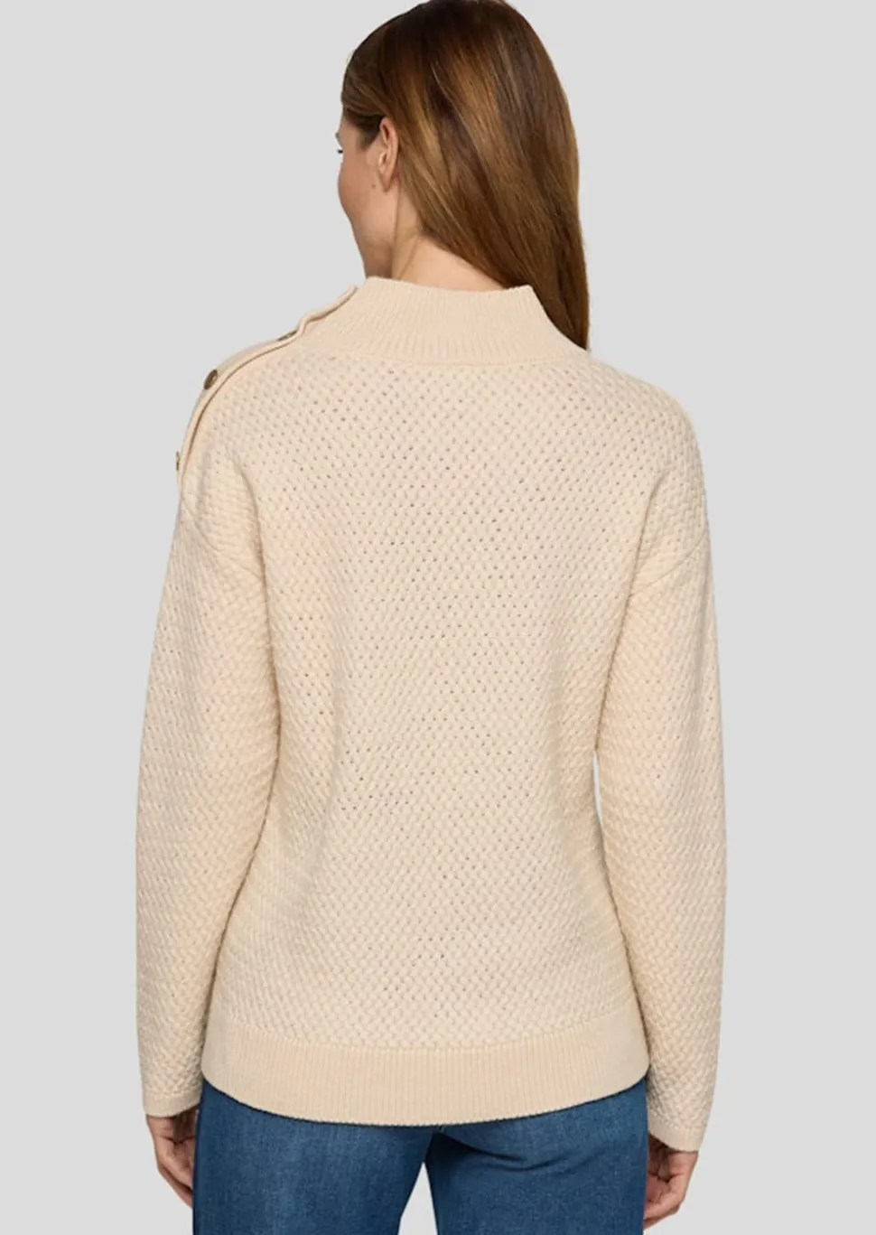 Strickpullover mit Schurwolle