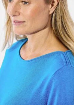 Strickpullover mit U-Boot-Ausschnitt