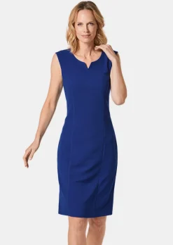 Strukturiertes Jerseykleid