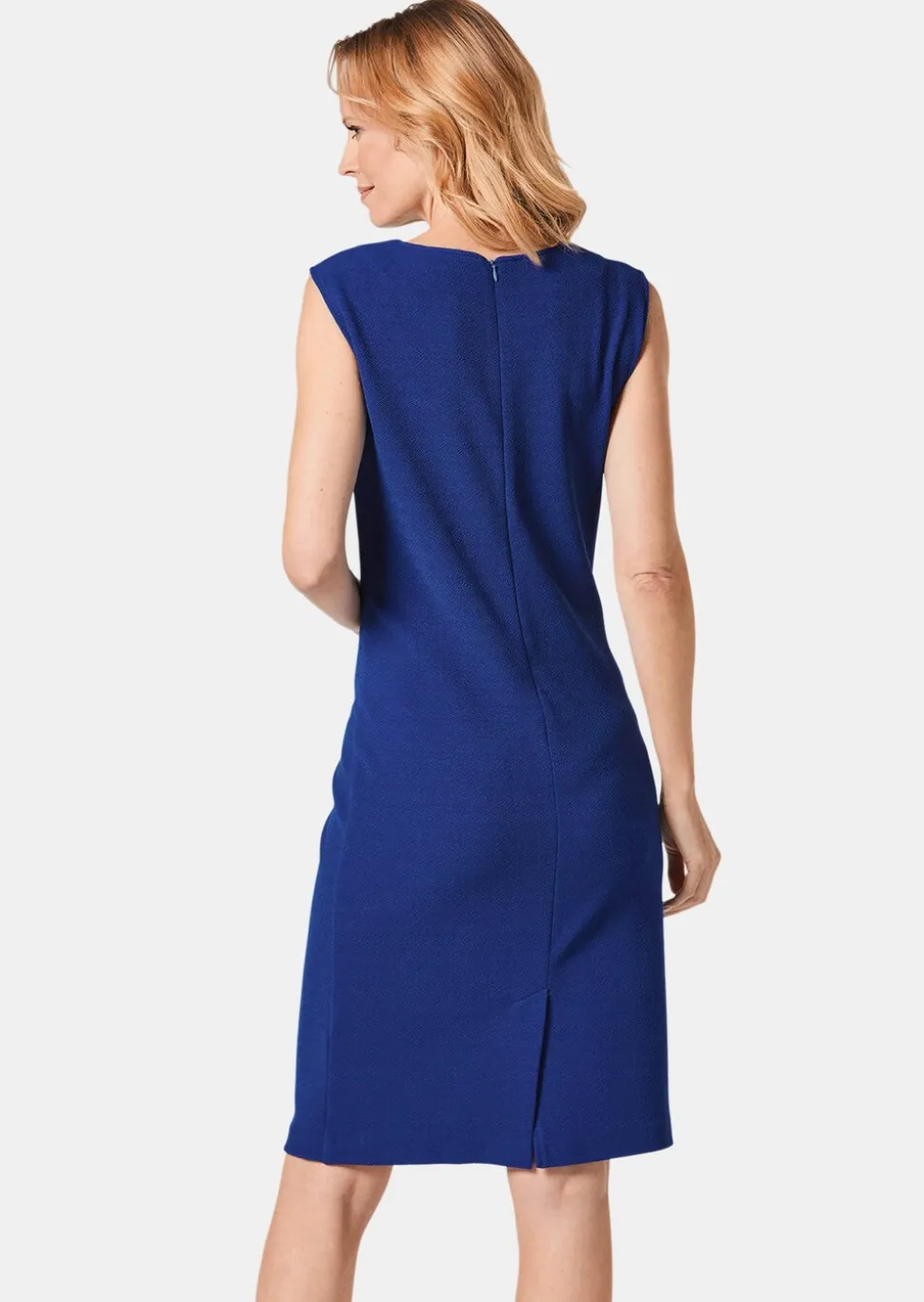 Strukturiertes Jerseykleid