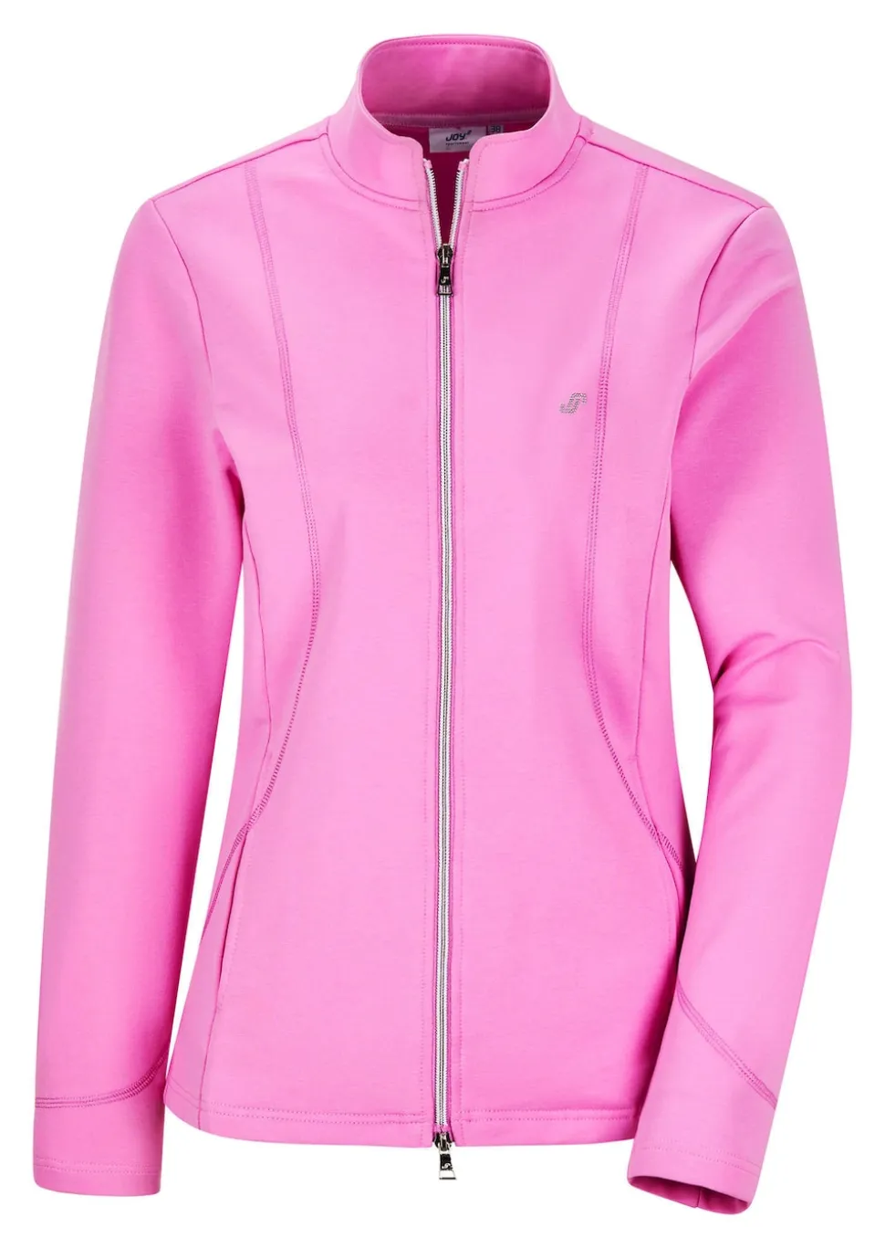 Sweatjacke mit Stehkragen
