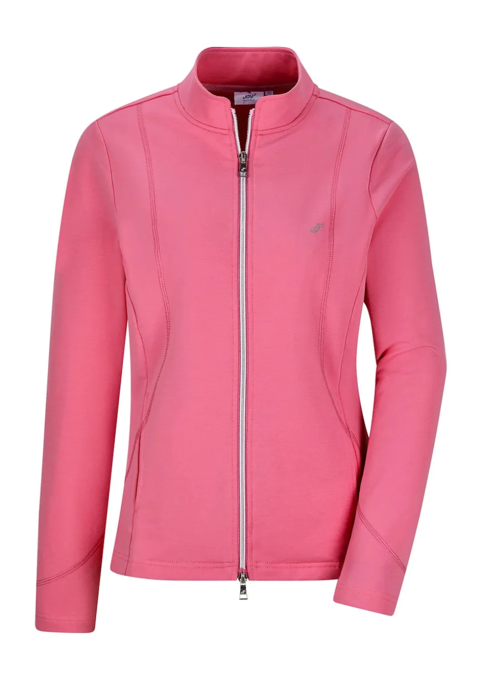 Sweatjacke mit Stehkragen