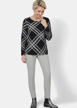 Sweatshirt aus pflegeleichtem Jersey
