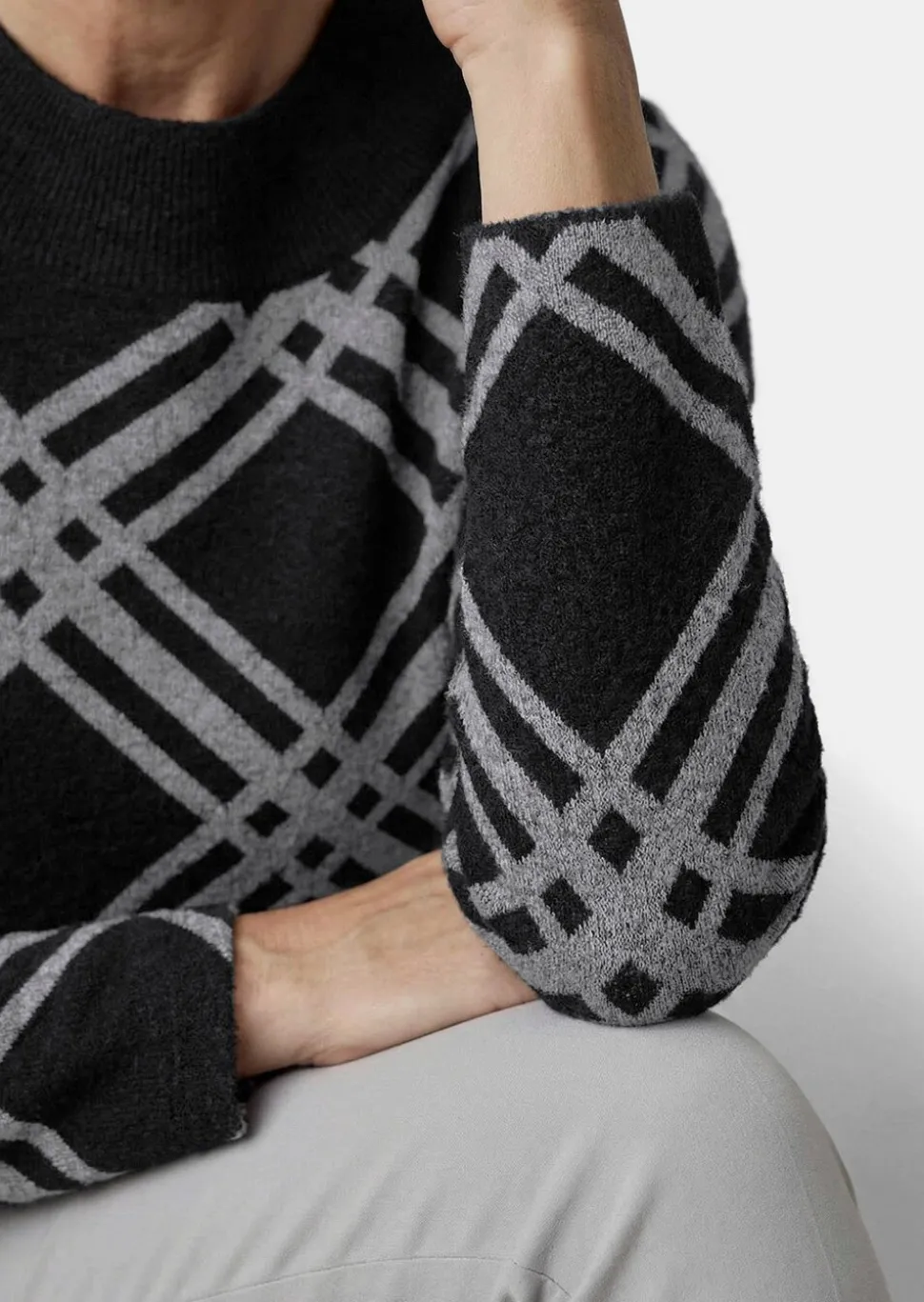 Sweatshirt aus pflegeleichtem Jersey