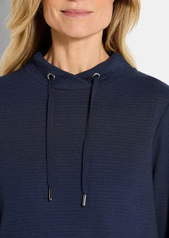 Sweatshirt mit Kordeln
