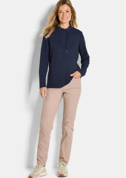 Sweatshirt mit Kordeln