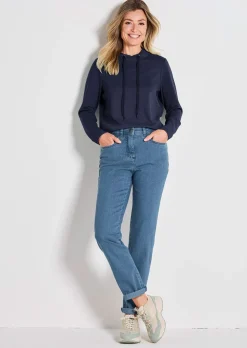 Sweatshirt mit Kordeln