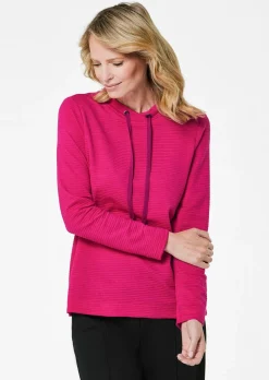Sweatshirt mit Kordeln