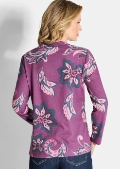 Sweatshirt mit Paisley-Muster