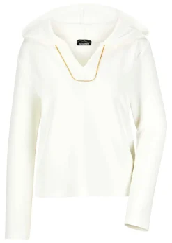 Sweatshirt mit Schmuckborte