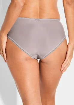 Taillenslip mit Spitzeneinsatz
