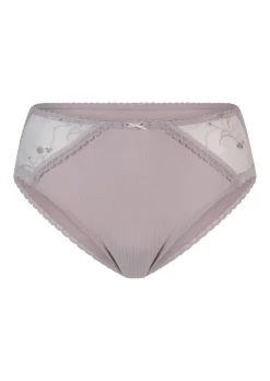 Taillenslip mit Spitzeneinsatz