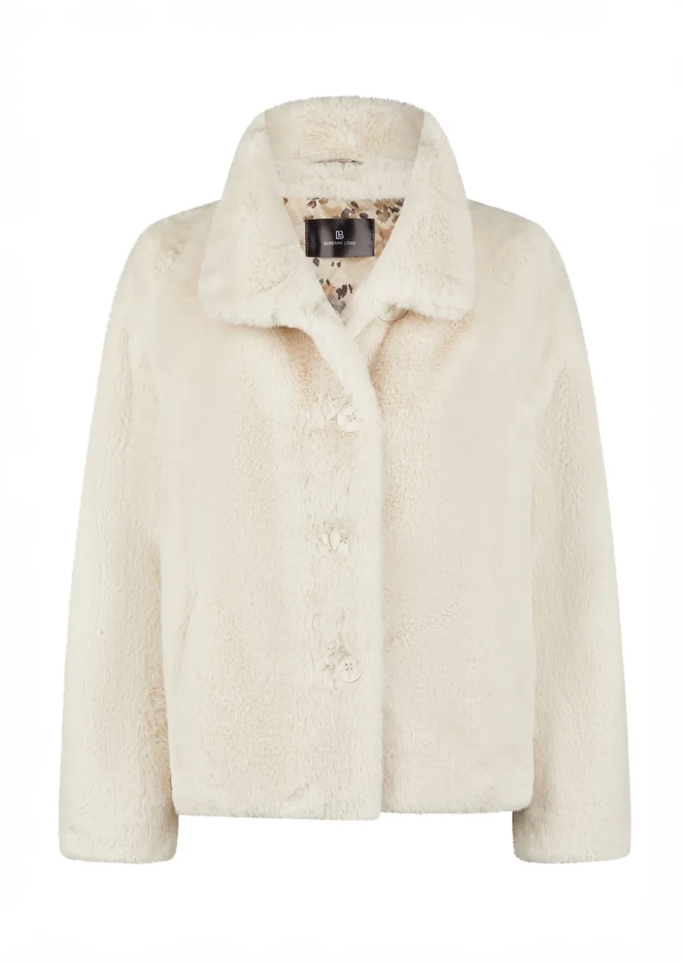 Teddyjacke mit Stehkragen