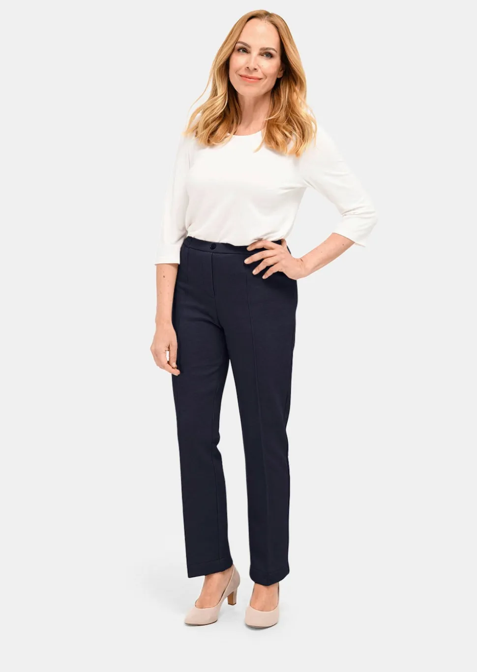 Thermo-Schlupfhose CARLA aus Jersey