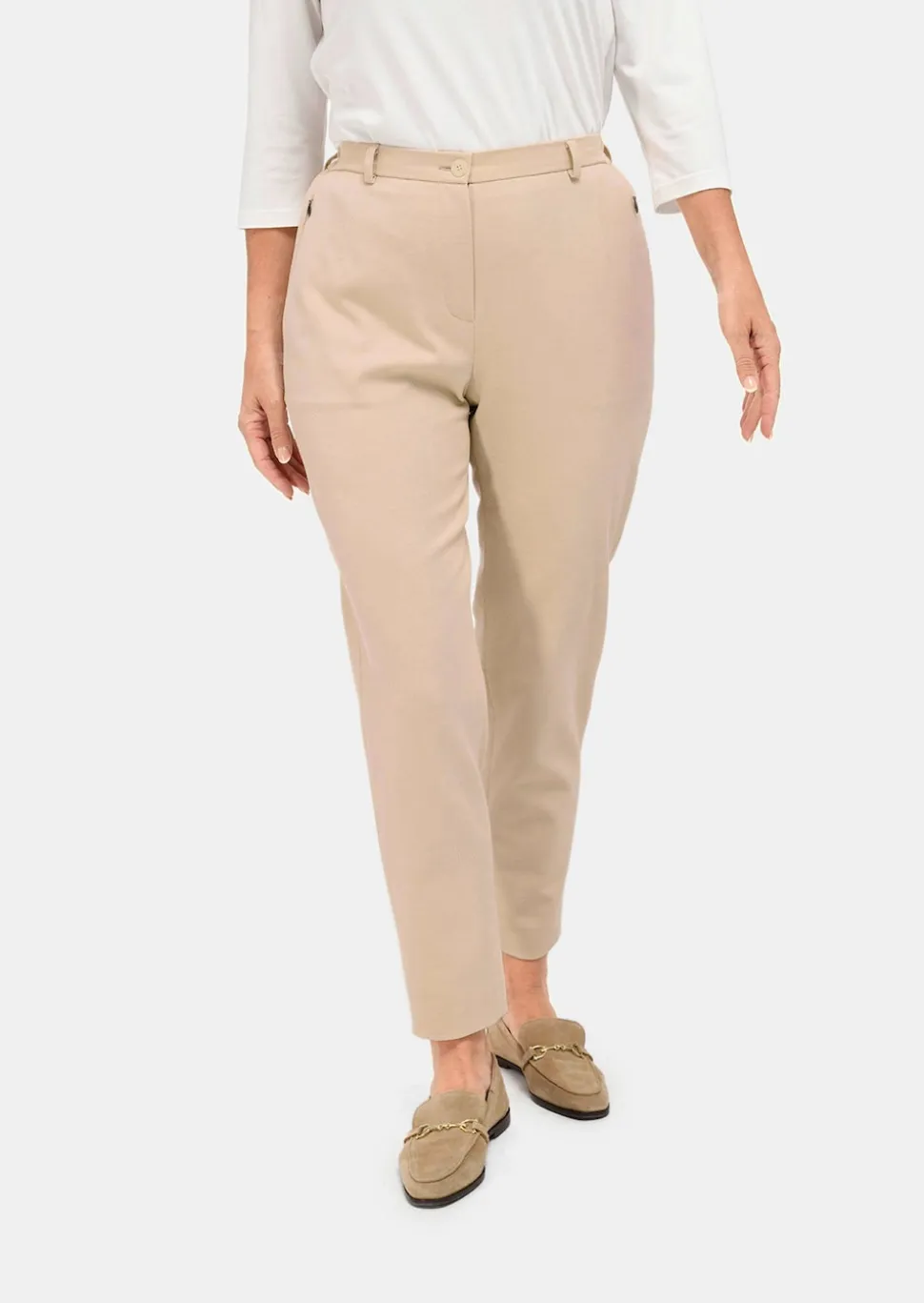 Trageangenehme Rippenhose Comfort-Schnitt