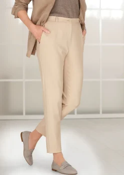 Trageangenehme Rippenhose Klassik-Schnitt