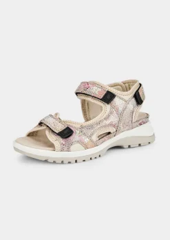 Trekking-Sandalen mit Foliendruck