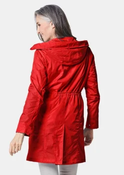 Trendiger leichter Regen Parka aus funktionalem Material