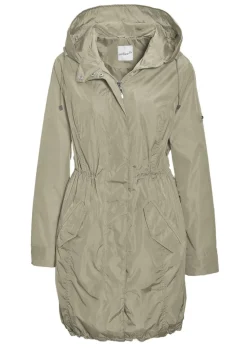 Trendiger leichter Regen Parka aus funktionalem Material