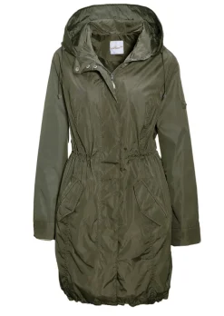 Trendiger leichter Regen Parka aus funktionalem Material