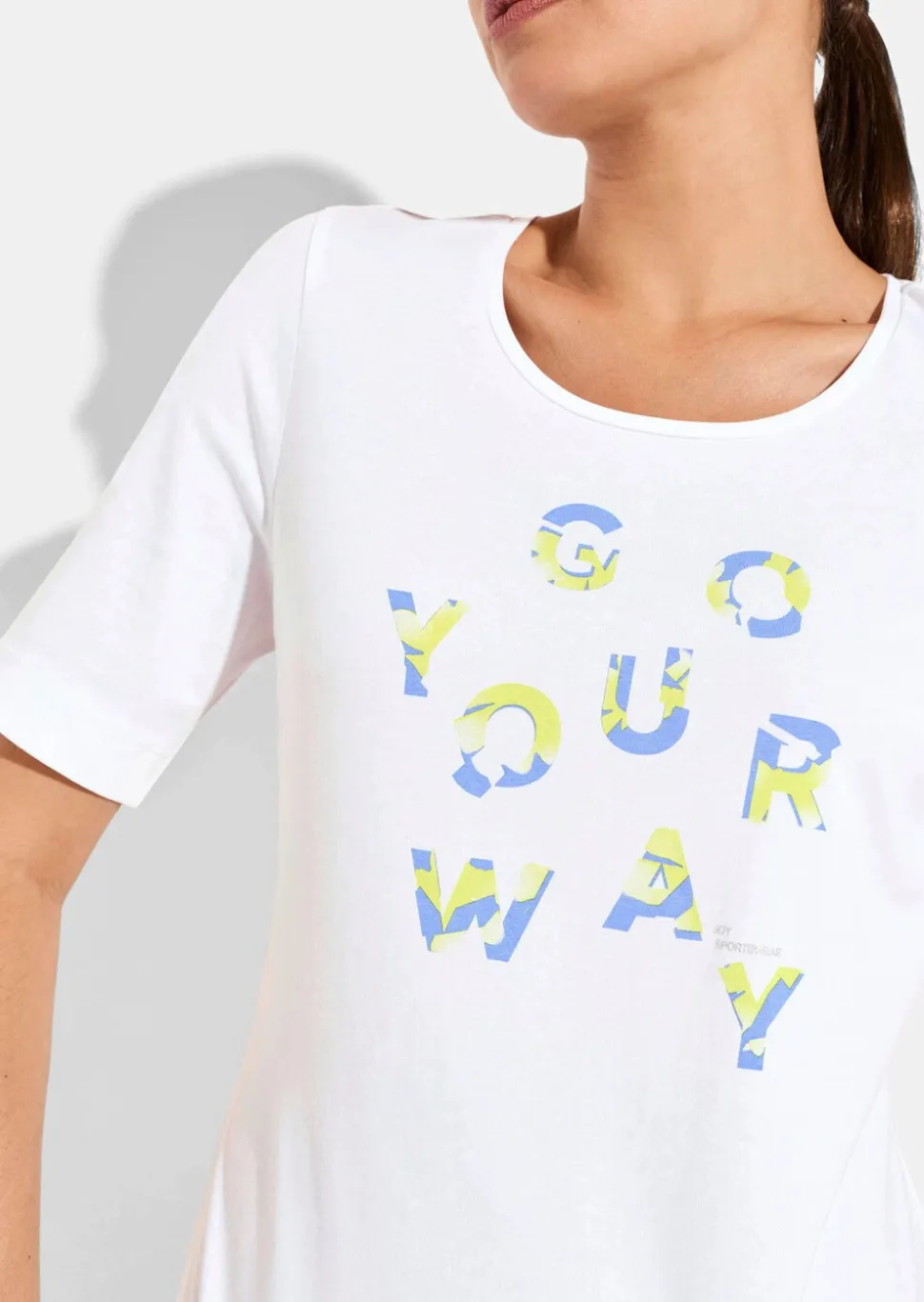 T-Shirt aus Baumwoll-Jersey