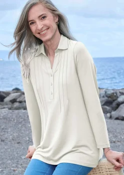 Tunika aus Viskose-Jersey