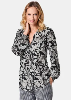 Tunika-Druckbluse