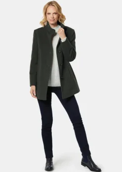 Unentbehrliche Wolljacke mit feinen Details
