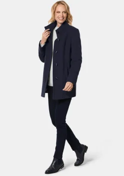 Unentbehrliche Wolljacke mit feinen Details