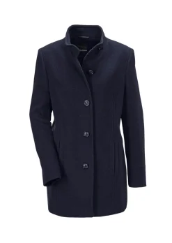Unentbehrliche Wolljacke mit feinen Details