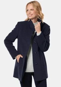 Unentbehrliche Wolljacke mit feinen Details