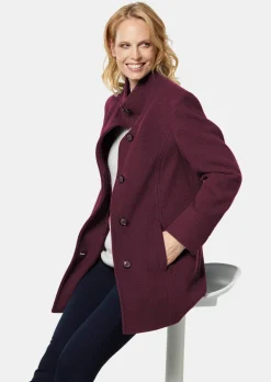 Unentbehrliche Wolljacke mit feinen Details