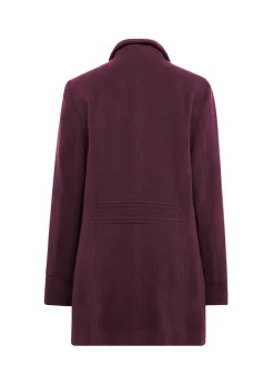 Unentbehrliche Wolljacke mit feinen Details