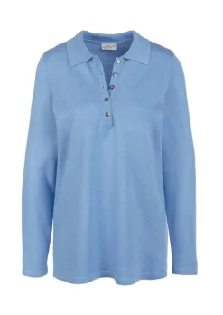 Unkomplizierter Pullover mit Polokragen
