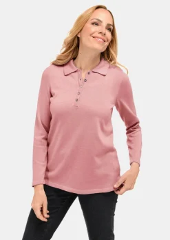 Unkomplizierter Pullover mit Polokragen
