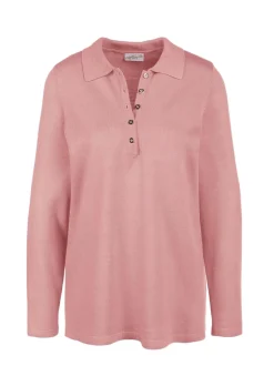 Unkomplizierter Pullover mit Polokragen