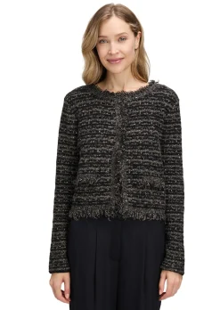 Verkürzter Cardigan mit Pailletten