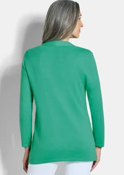 Verschlussloser Cardigan aus COTTAMIRA