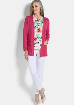 Verschlussloser Cardigan aus COTTAMIRA