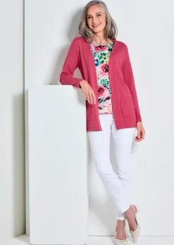 Verschlussloser Cardigan aus COTTAMIRA
