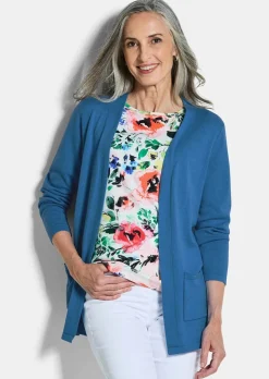 Verschlussloser Cardigan aus COTTAMIRA